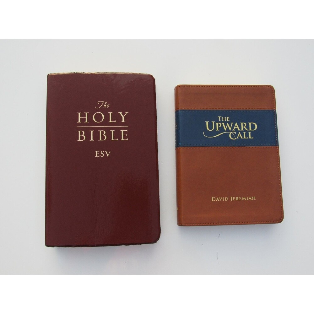 The Holy Bible ESV Crossway 2001 15th Print & The Upward Call Devotional David